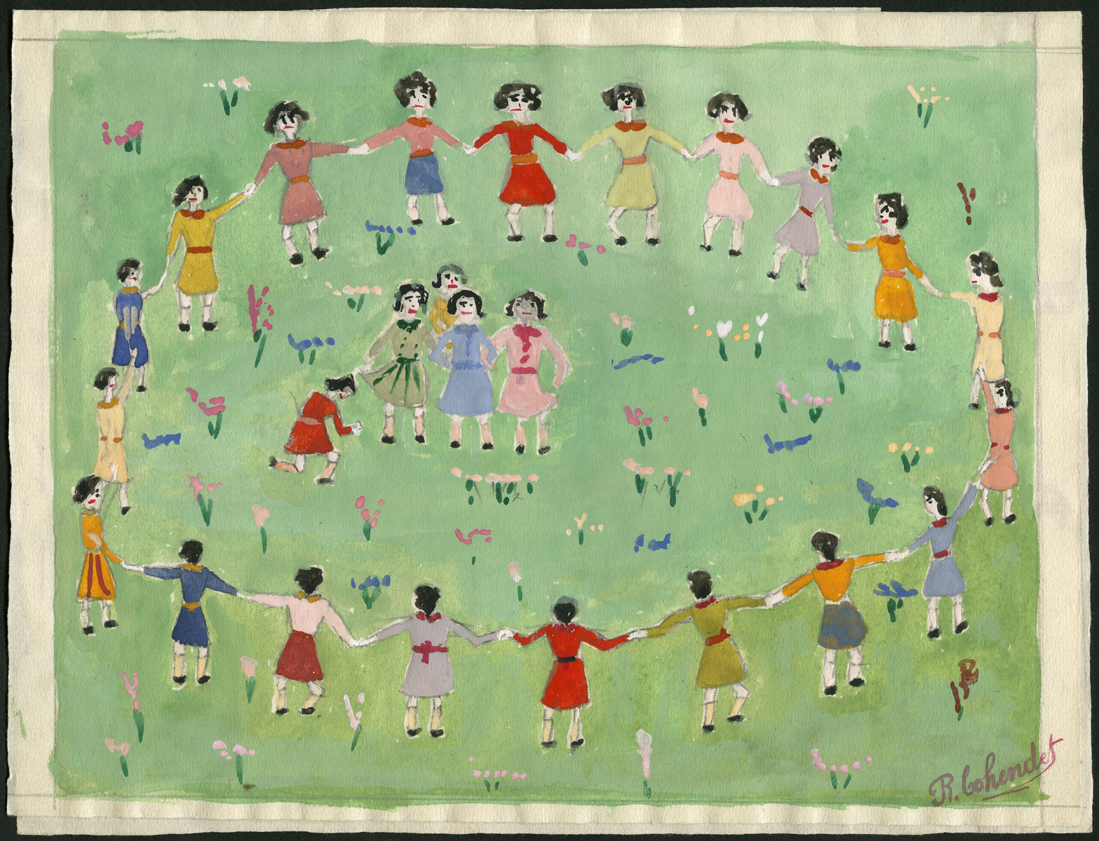 Derrière les lilas blancs, Raymonde Cohendet, 1940