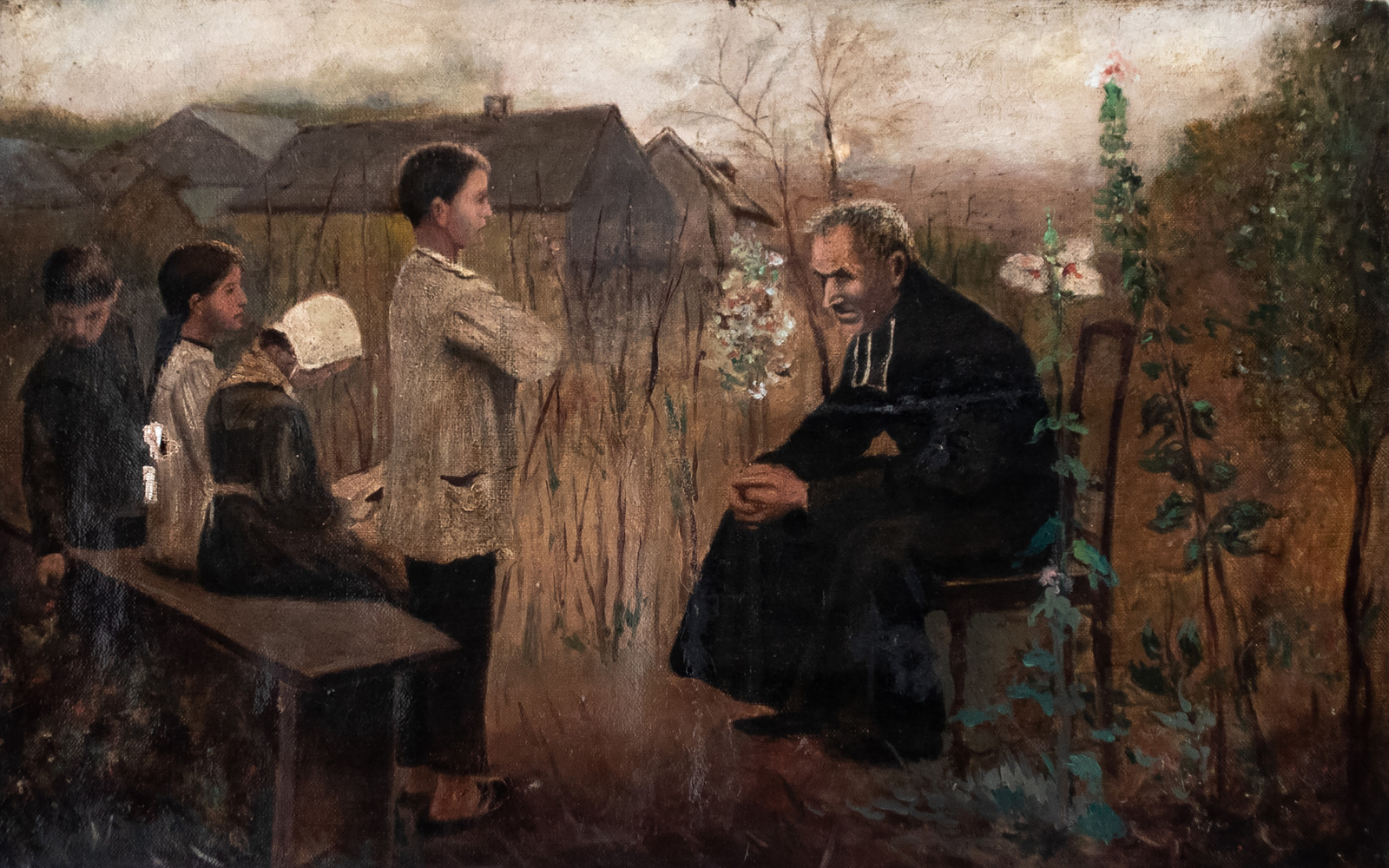Le catéchisme, Jules-Alexis Muenier, 1891