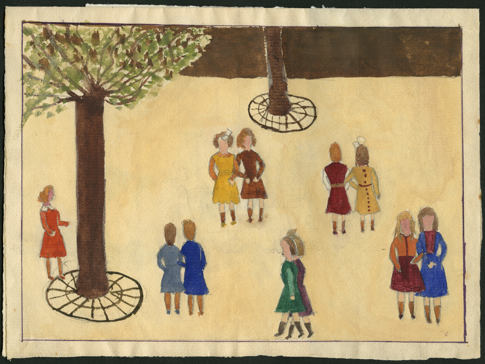 Promenons-nous dans les bois, Pierrette Dupuy, 1940