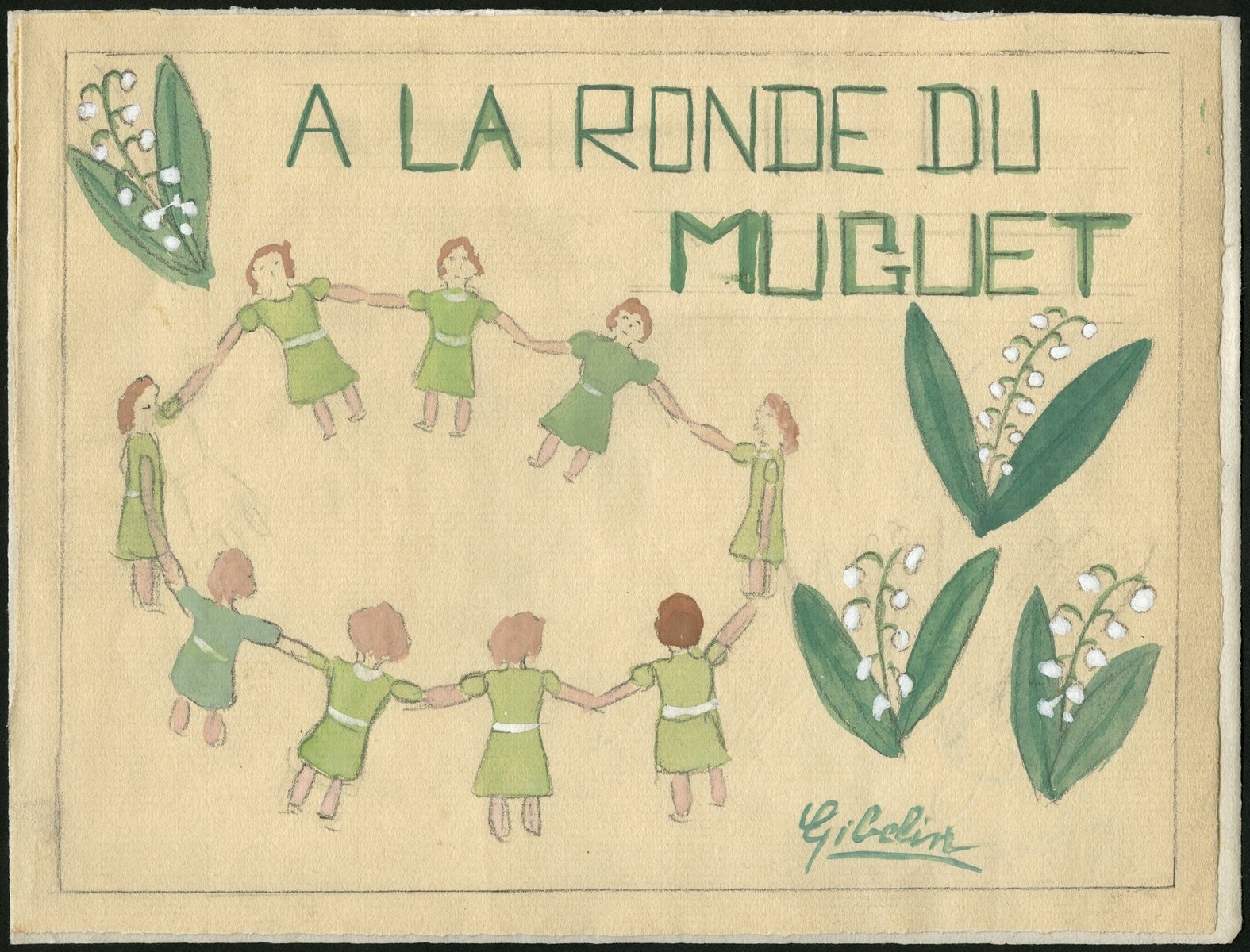 A la ronde du muguet, J. Gibelin, 1940