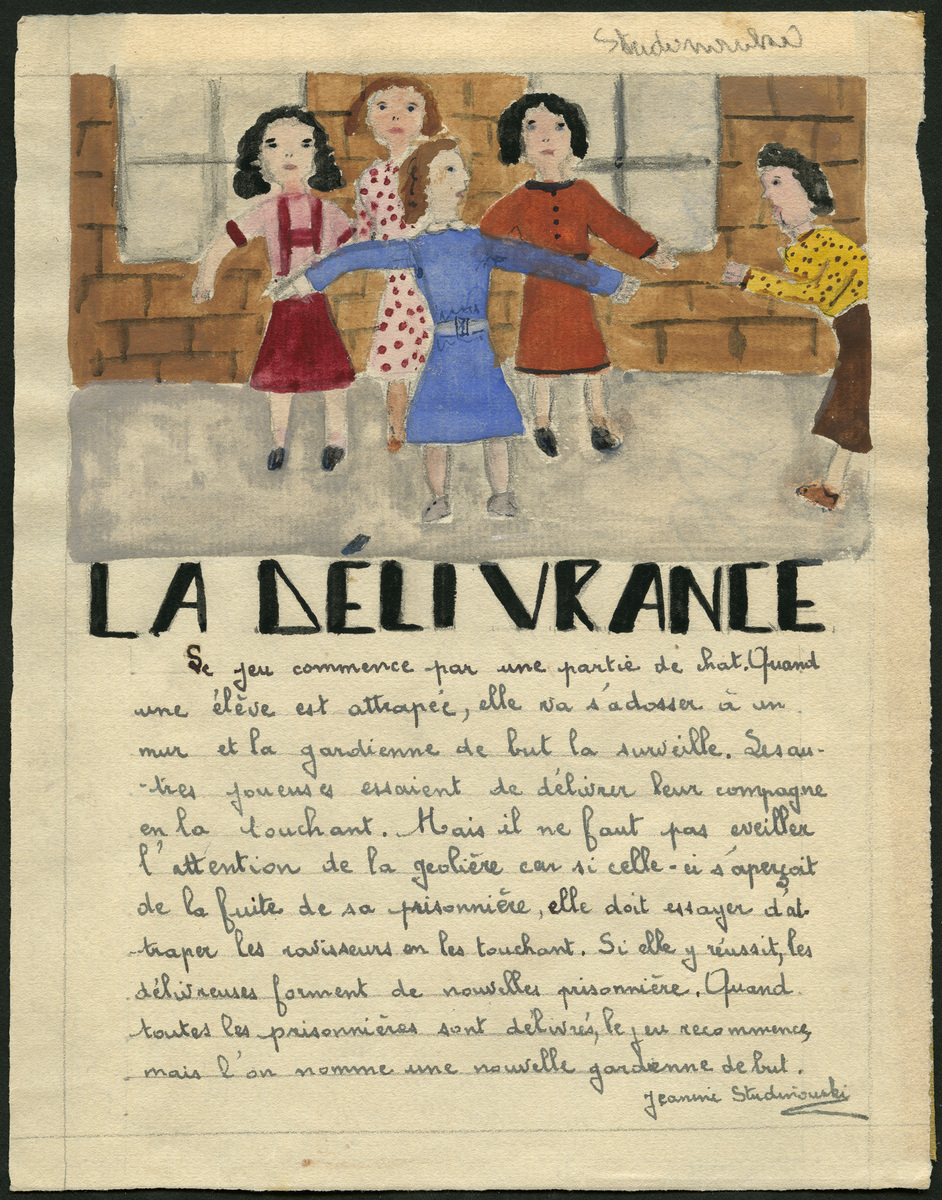 La Délivrance, Jeanine Studinowski, 1940