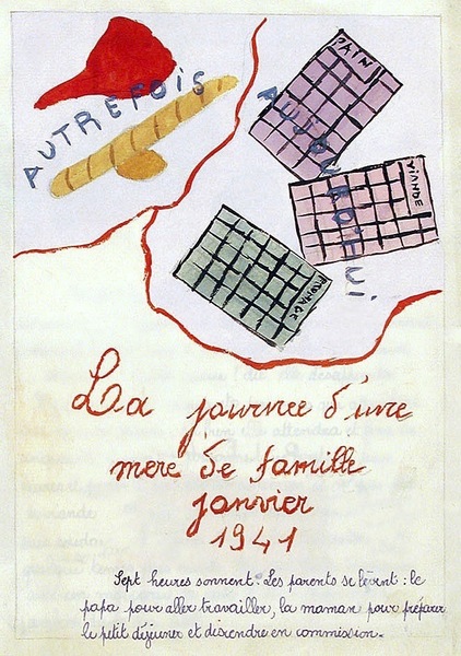 La Journée d'une mère de famille en janvier 1941, Le Rat Denise, 1941