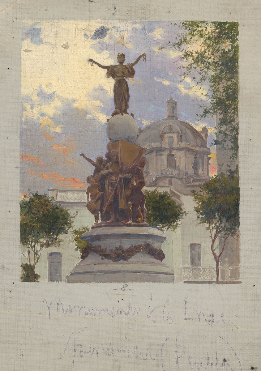 Monumento a la Independencia (Puebla), 1925