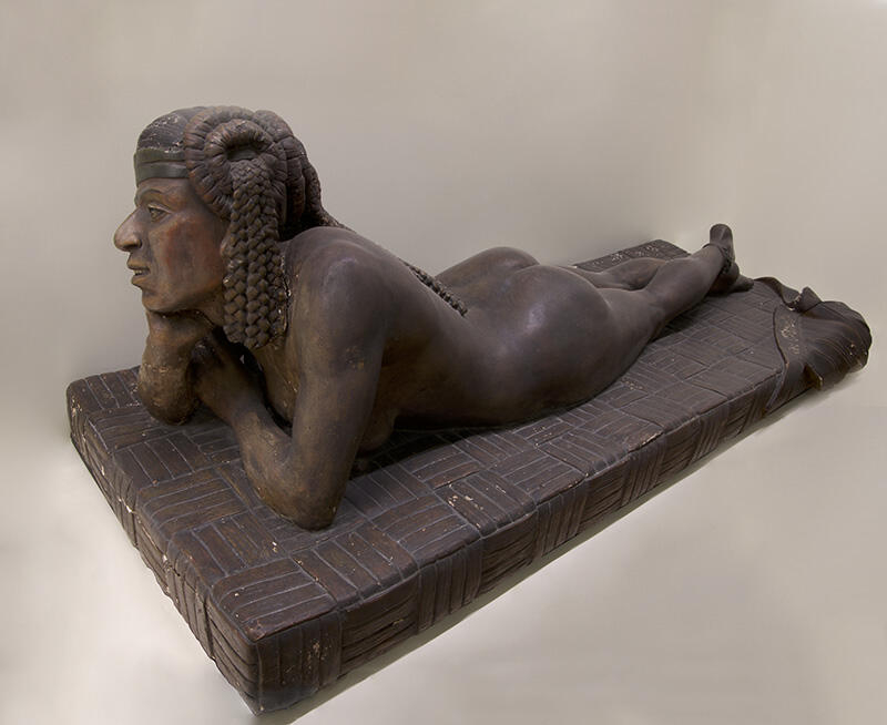 Statue de femme aztèque_1