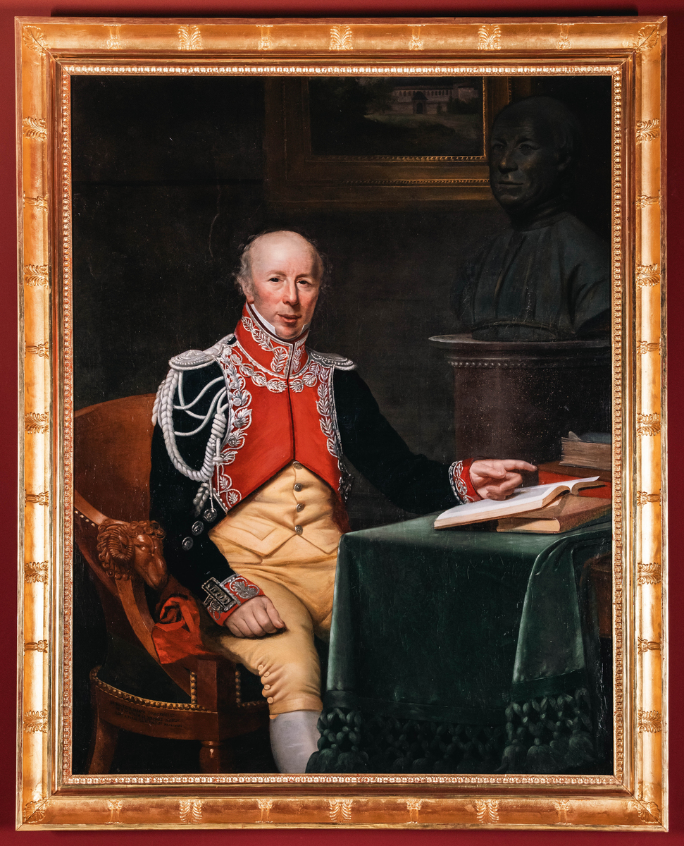 Portrait de Joseph Souberbielle, chirurgien-major de la Gendarmerie impériale — Romany, Adèle