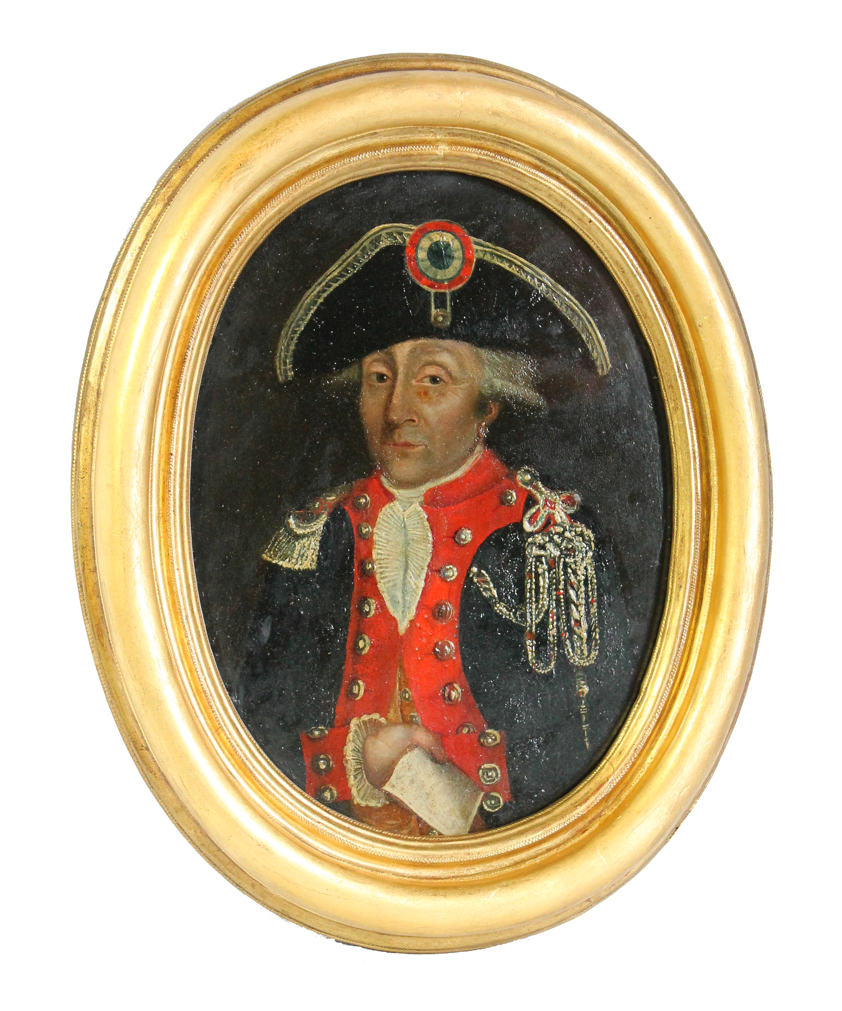 Tableau représentant un officier de la gendarmerie nationale
