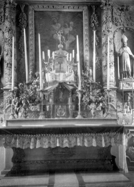 retable, tabernacle du maître-autel, vue générale