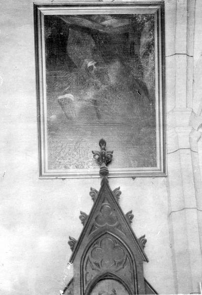 tableau : saint Augustin, vue générale