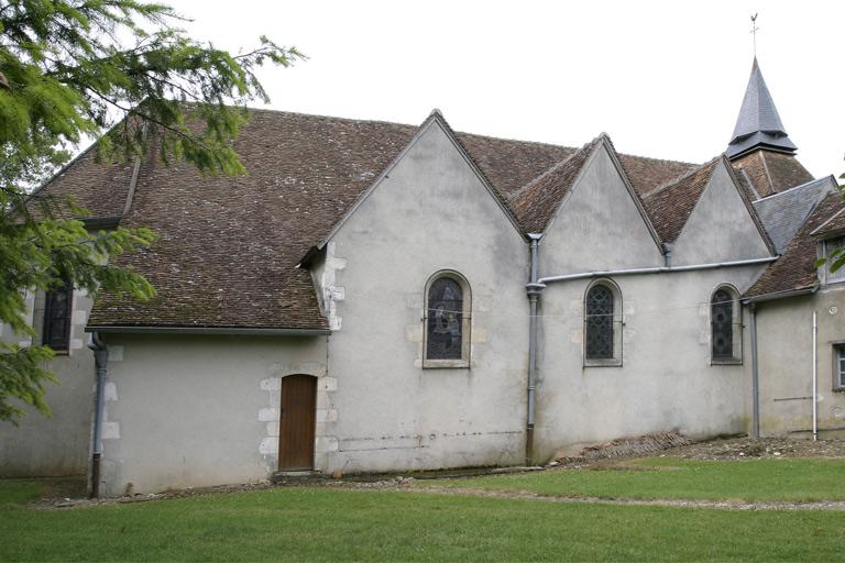 Façade latérale nord.