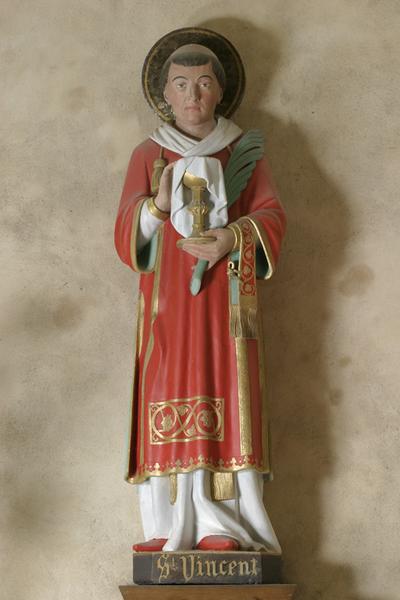 Statue : saint Vincent