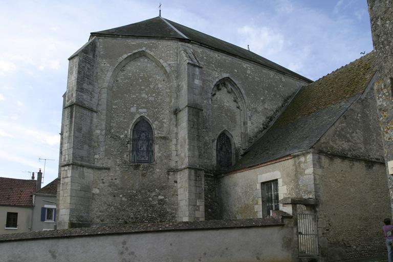 Chevet, chapelle nord.