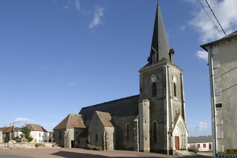 Vue de volume prise du nord-ouest.