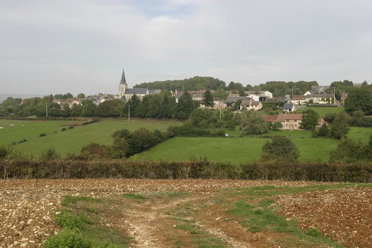 Vue d'ensemble prise du sud.