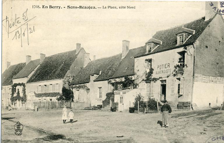 La place côté nord.