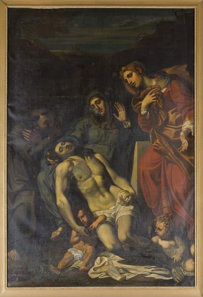 Tableau de la Vierge de Pitié