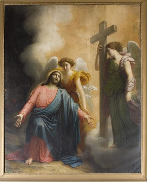 Tableau du Christ au Jardin des Oliviers