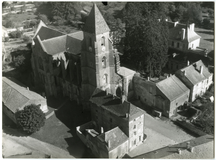 Vue aérienne, du nord-est