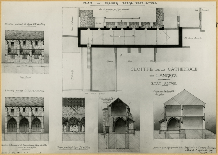 Reproduction de plans, coupes et élévations