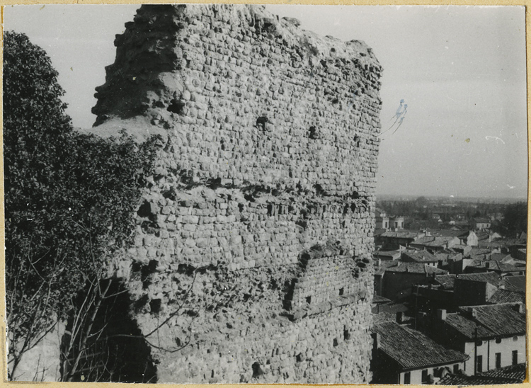 Mur extérieur, côté est