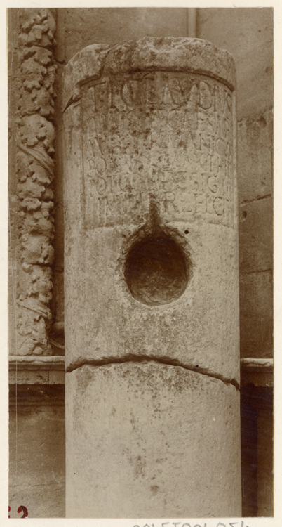 Milliaire de Claude - © Ministère de la Culture (France), Médiathèque du patrimoine et de la photographie, diffusion GrandPalaisRmn Photo