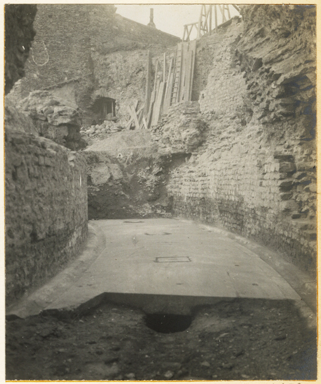 Vue d’une galerie dans le théâtre