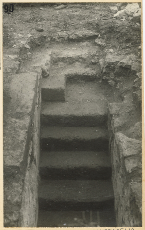 Escalier d’accès au premier étage