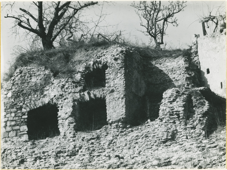 Voûtes de soutènement de la galerie supérieure de l’Odéon (au nord de l’axe)