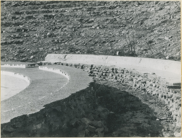 Emplacement du balteus du théâtre