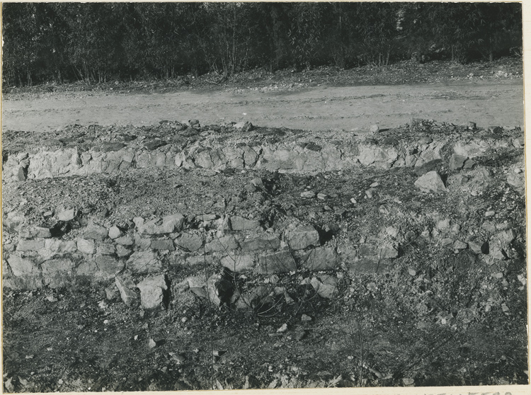 Mur du postscaenium du théâtre