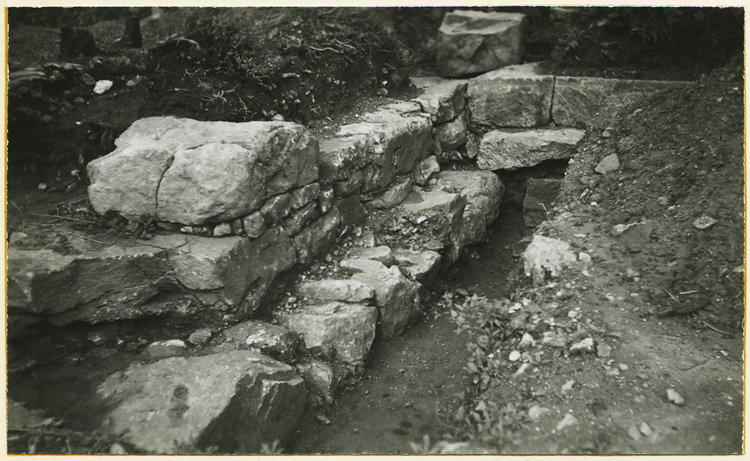 Vestiges découverts lors des fouilles