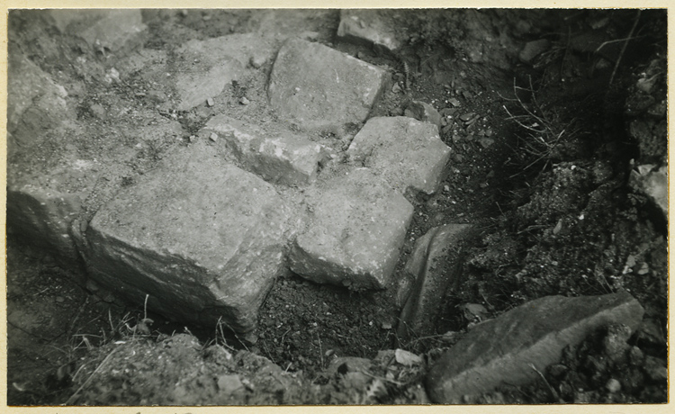 Vestiges découverts lors des fouilles