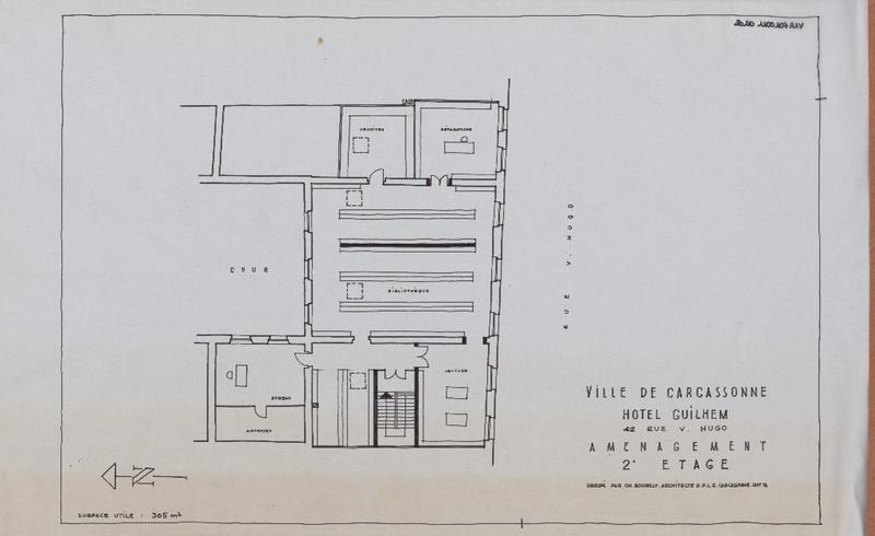 Aménagement ; 2ème étage ; plan.