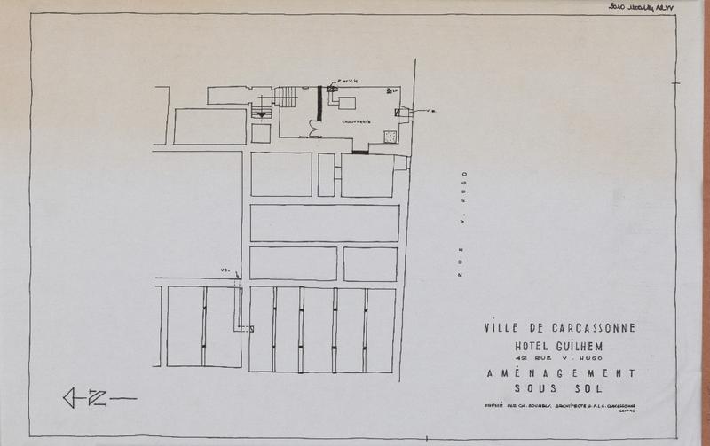 Aménagement ; sous-sol ; plan.