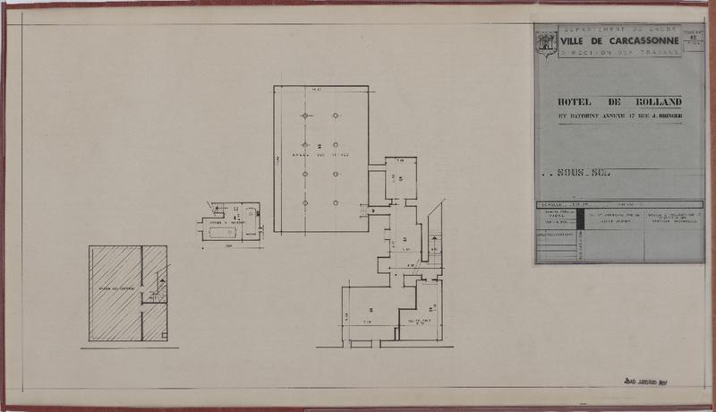 Plan du sous-sol.