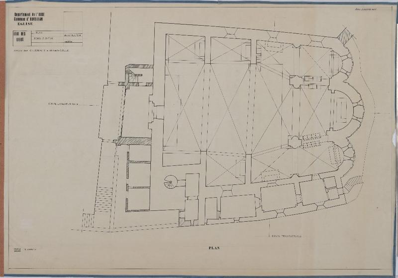 Etat des lieux ; plan.