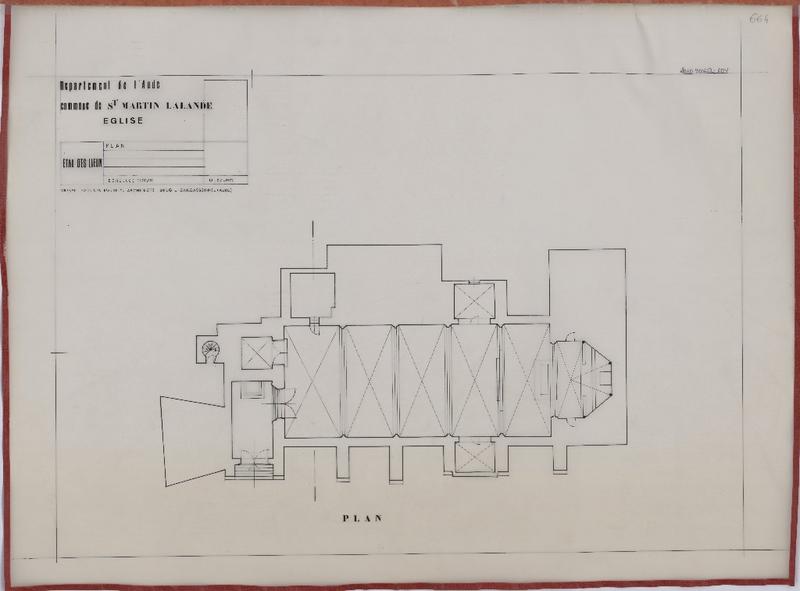 État des lieux ; plan.