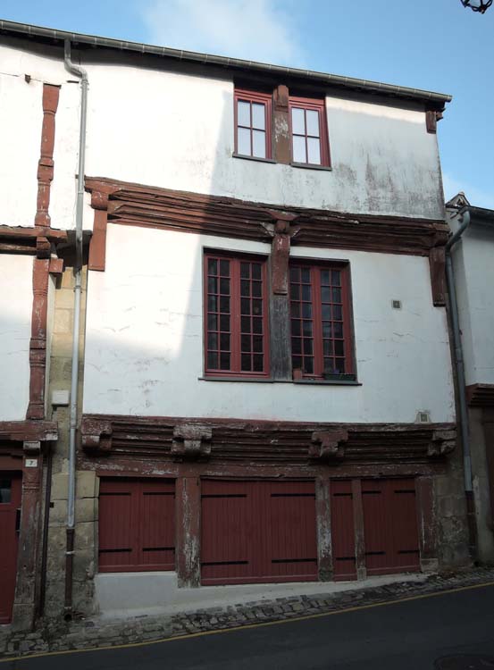 Élévation de l’unité d’habitation droite