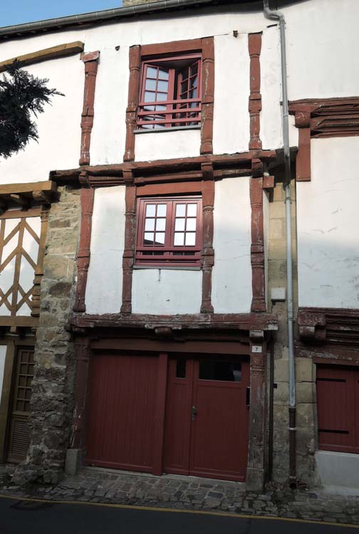 Élévation de l’unité d’habitation gauche