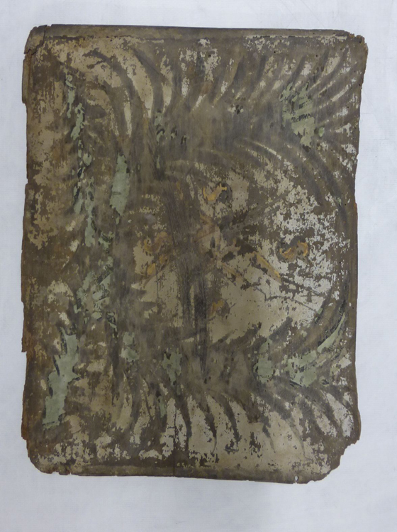 Panneau du plafond de la salle des gardes