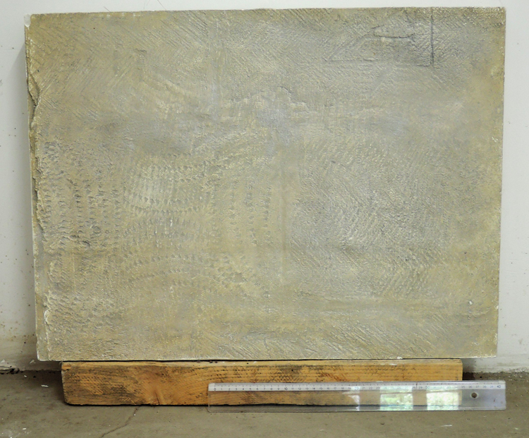 Moulage de signes lapidaires
