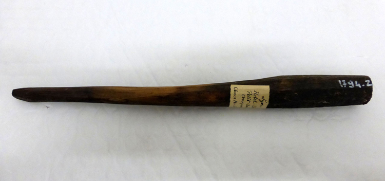 Cheville d'assemblage de la charpente du petit dôme
