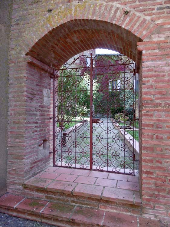 Grille du jardin du presbytère