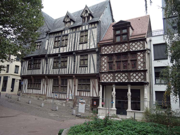 Élévation d’ensemble rue du Ruillel