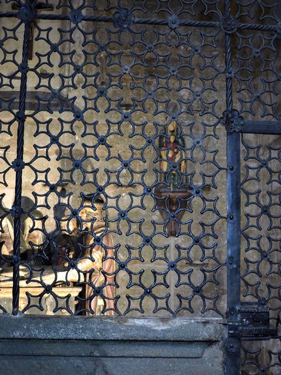 Grille de clôture de la chapelle du Sépulcre : 3e panneau