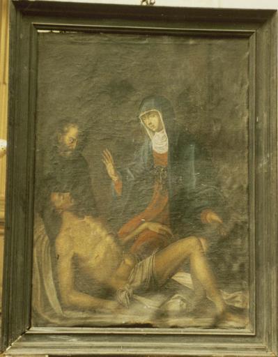 tableau : Vierge de Pitié, toile, 17e siècle - © Ministère de la Culture (France), Médiathèque du patrimoine et de la photographie (objets mobiliers), tous droits réservés