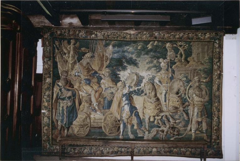 tapisserie, laine et soie, Mars dieu de la guerre, Italie ou Flandres début 17e siècle - © Ministère de la Culture (France), Médiathèque du patrimoine et de la photographie (objets mobiliers), tous droits réservés