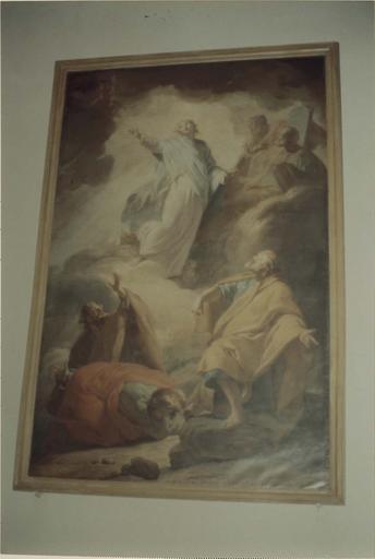 tableau : La Transfiguration, huile sur toile par Brenet 1766