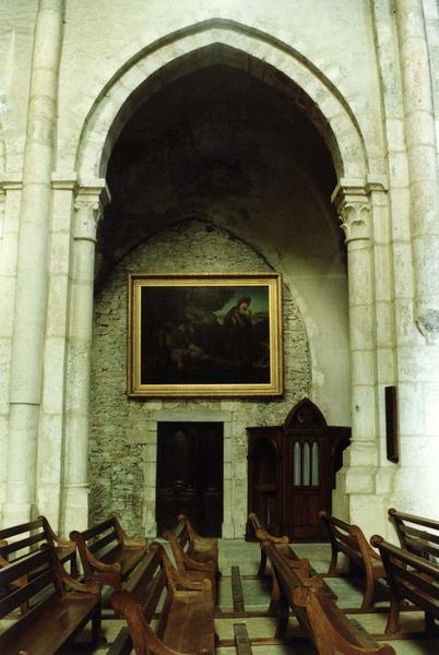 tableau : saint Sébastien, vue générale