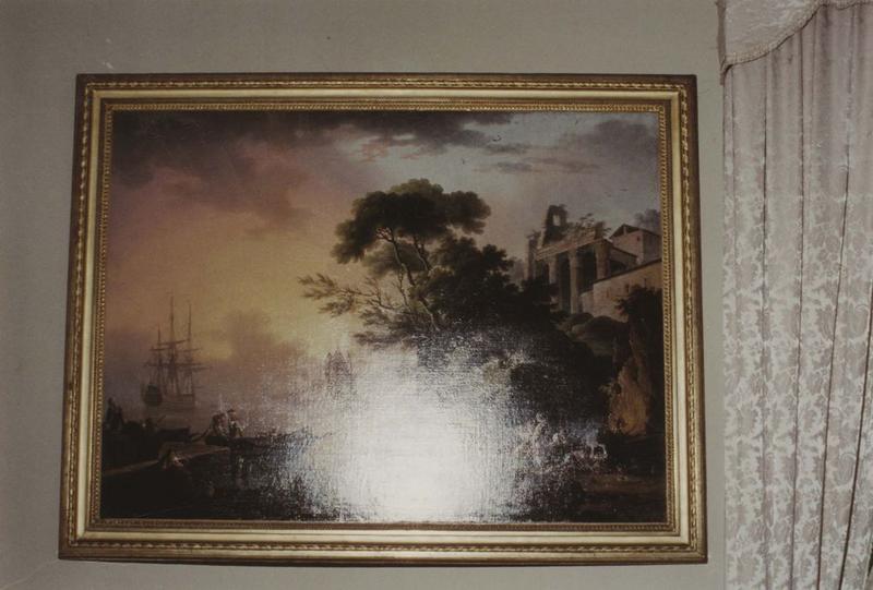 tableau : Pêcheurs dans un port méditerranéen, vue générale - © Ministère de la Culture (France), Médiathèque du patrimoine et de la photographie (objets mobiliers), tous droits réservés