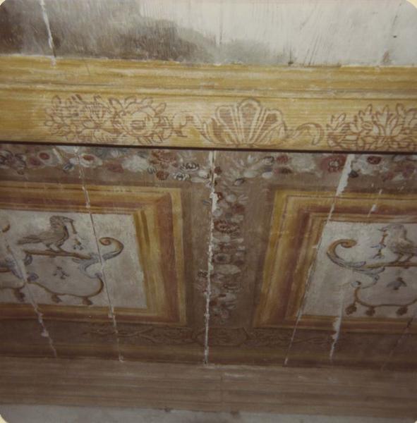 peinture monumentale du plafond, détail